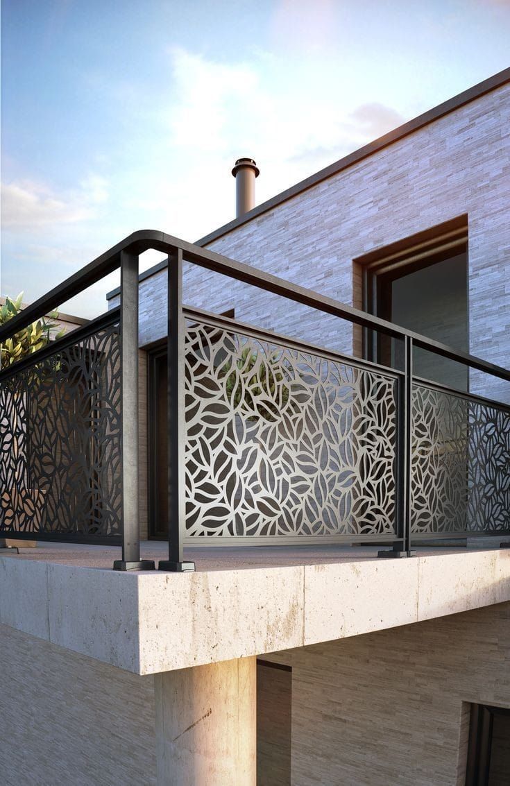 laser cutting railing